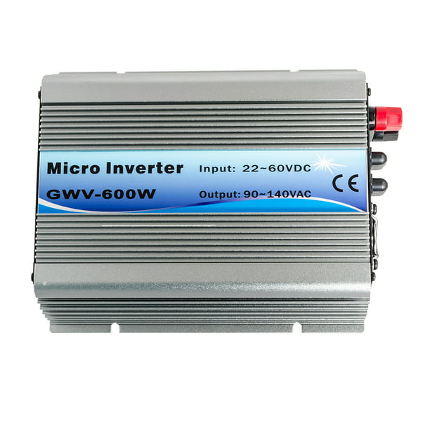 600W Grid Tie Inverter DC22-50V to AC110V/220V MPPT Pure Sine Wave Inverte IP65